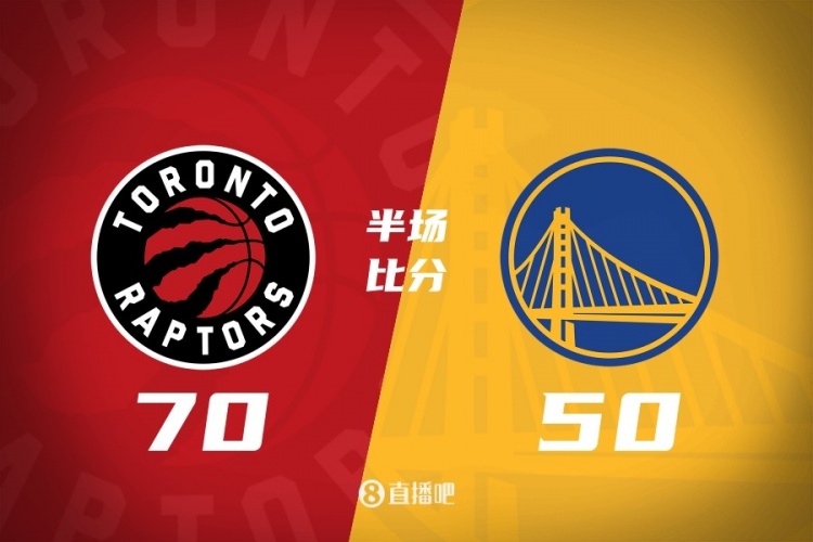 开云新版-半场战报-勇士落后猛龙20分 库里12分&amp;追梦0分 猛龙三人上双