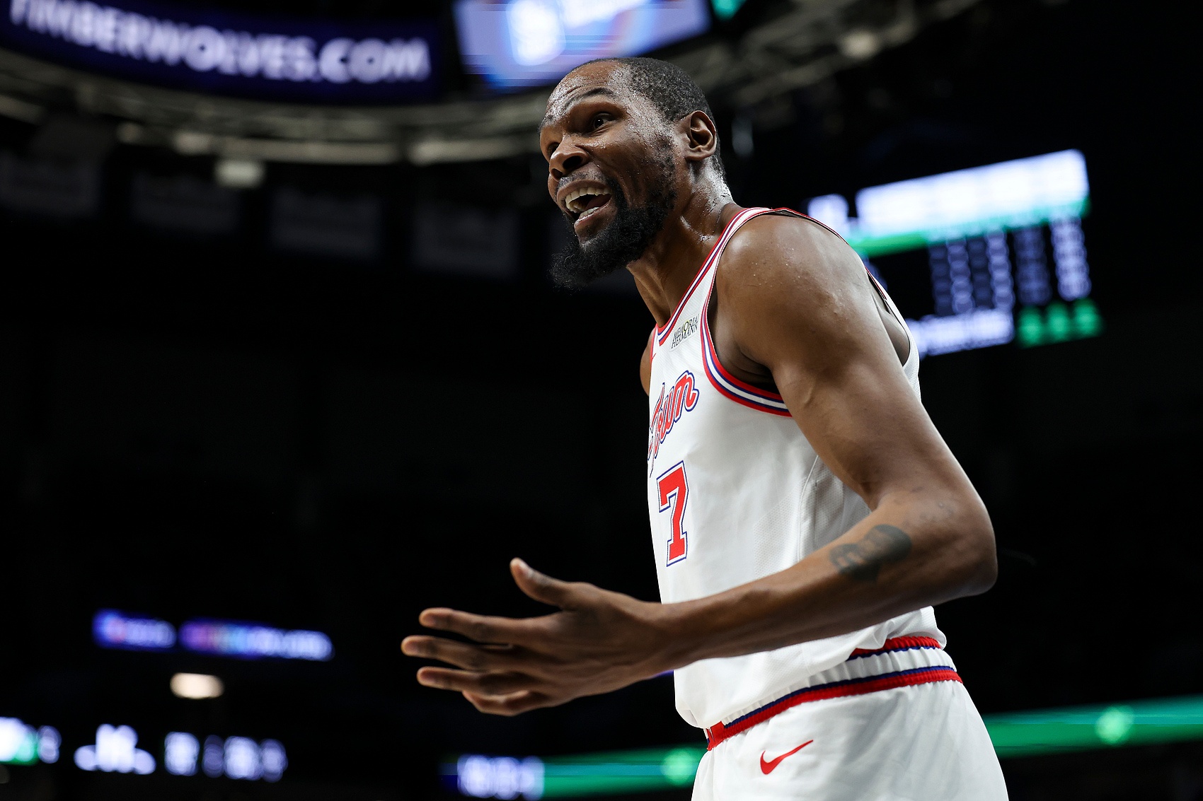 开云新版-如何应对严密防守？KD：加强对抗&amp;放慢节奏 我拿到球就任我摆布了